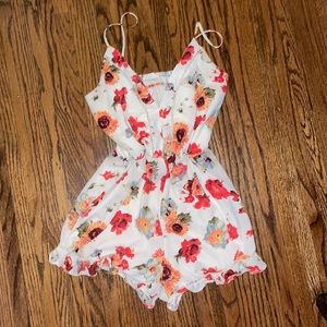 Sienna Sky Floral Romper